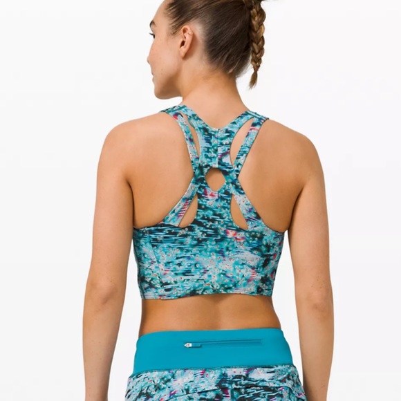 💕LULULEMON STASH IT BRA/CROP-QUICK START MULTI💕 - Picture 6 of 16